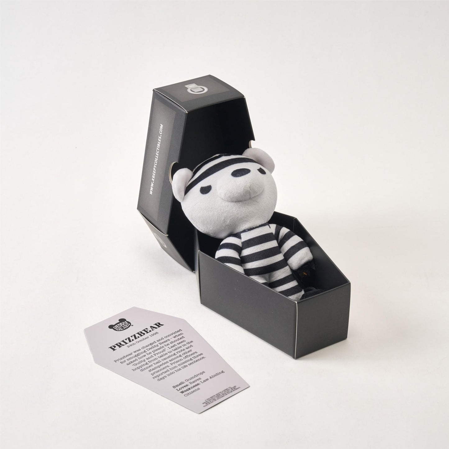 Prizzbear Bear Deddy Bear Plush In Coffin