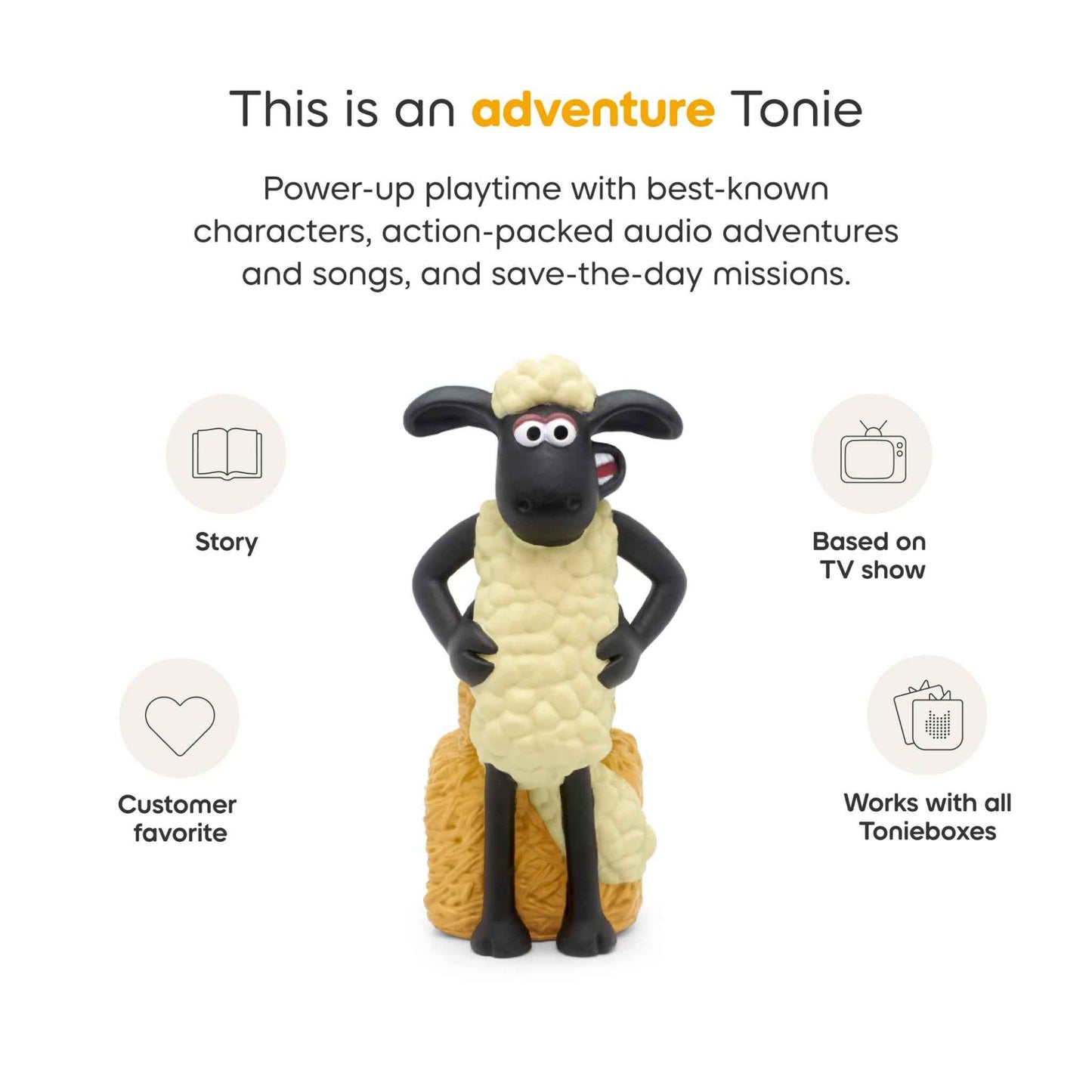 Shaun the Sheep - The Farmer's Llamas Tonie Audio Character
