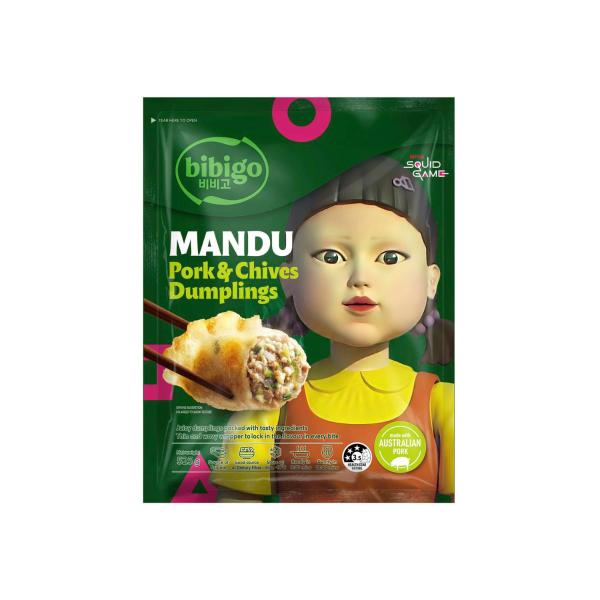 BIBIGO MANDU PORK & CHIVE DUMPLINGS 525G