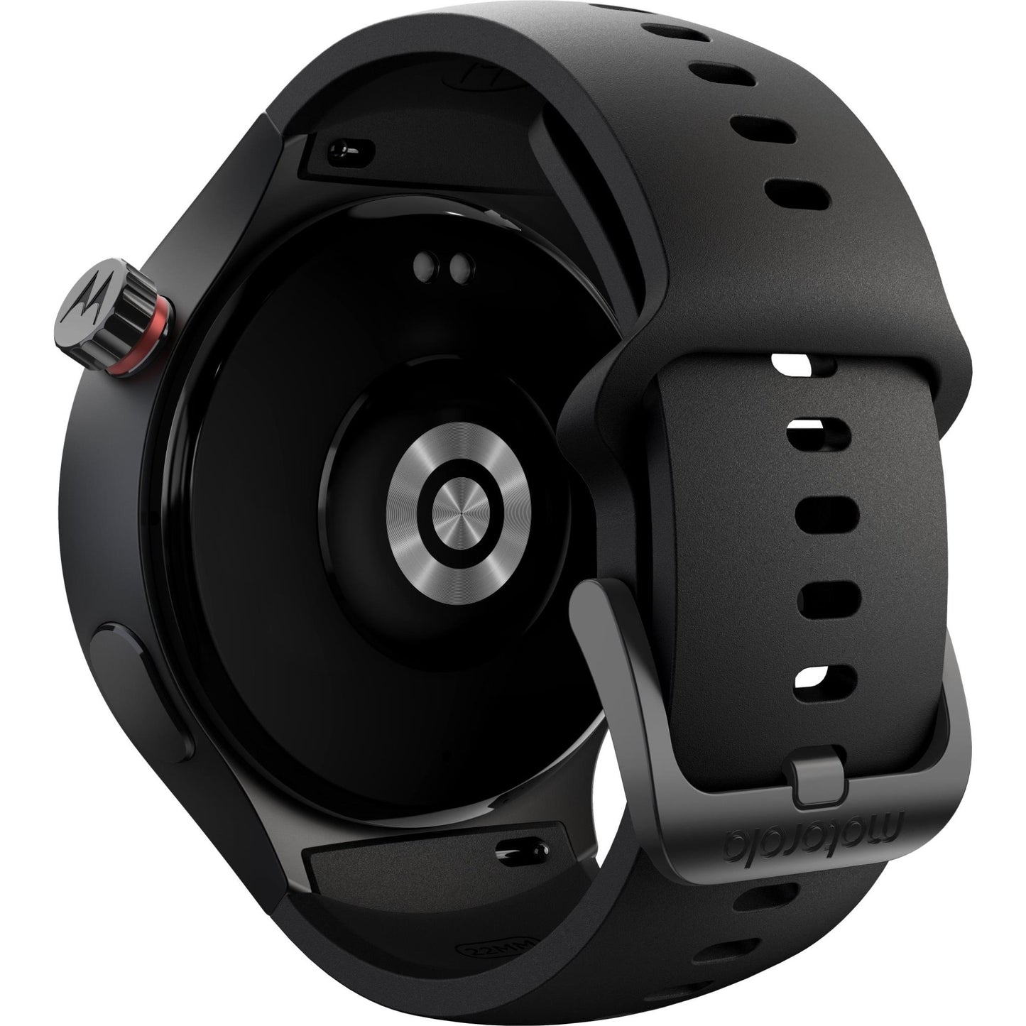 moto Smart Watch (Silicone Black)