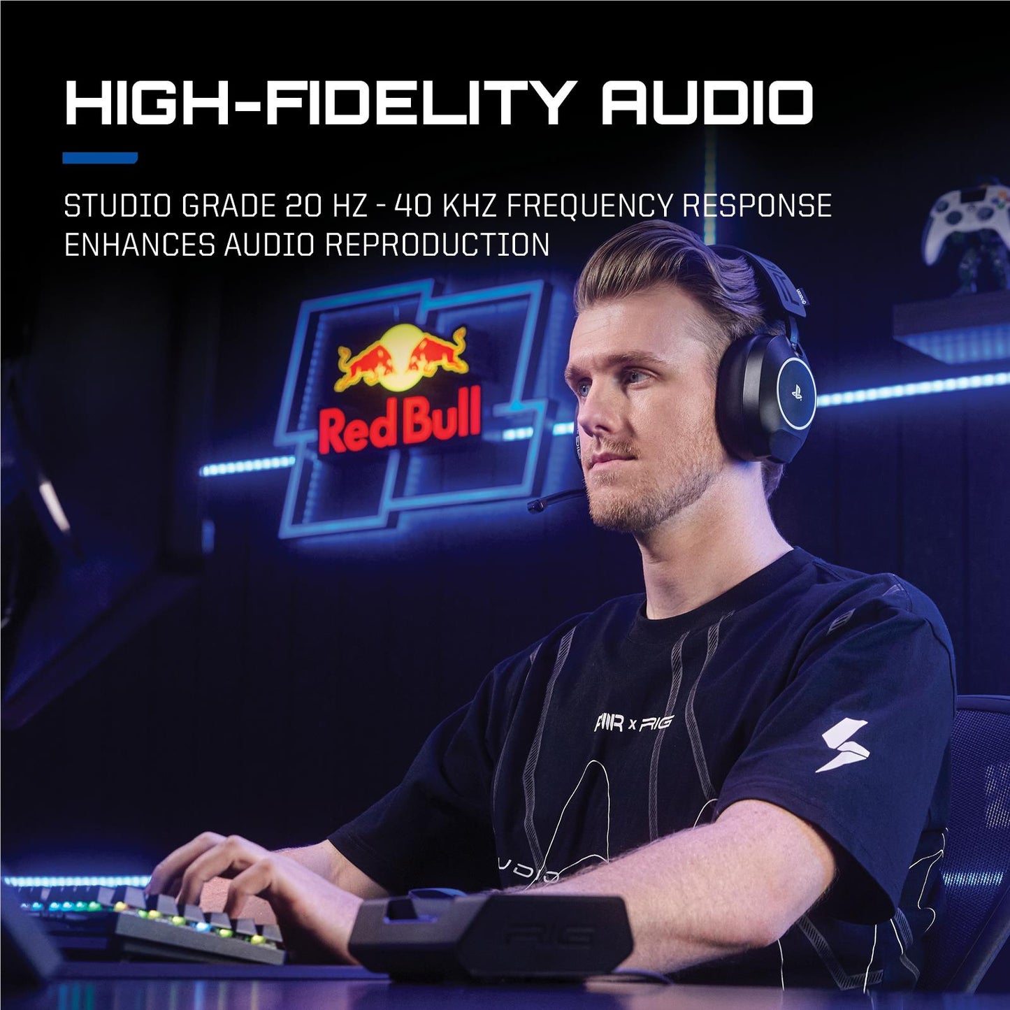 RIG R8 SPECTRE PRO HS Dual Wireless Gaming Headset and Base Station