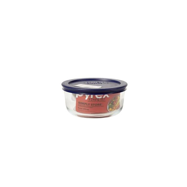 PYREX SIMPLY STORE GLASS ROUND CONTAINER 473ML