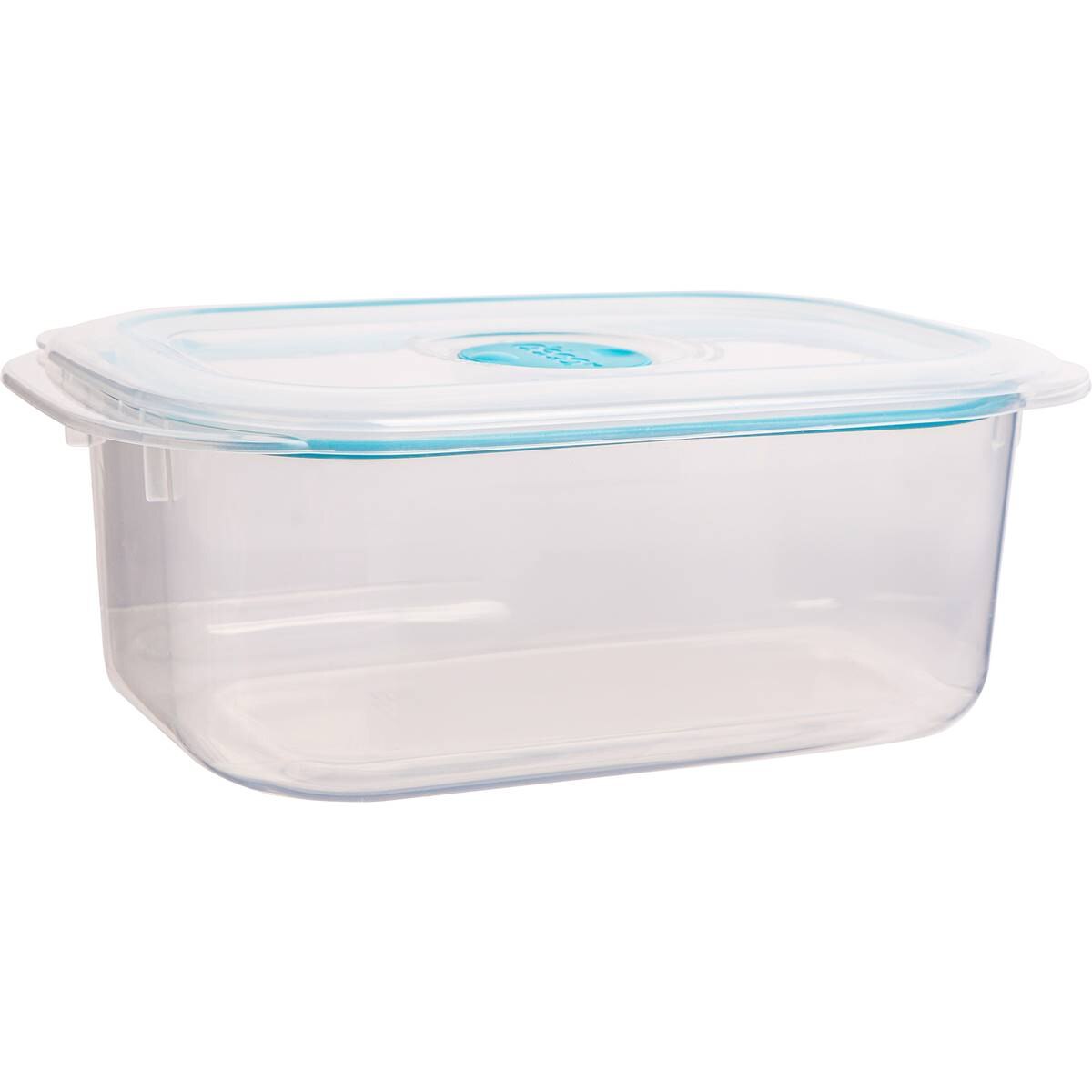Decor Vent & Seal Container Oblong Teal 1L