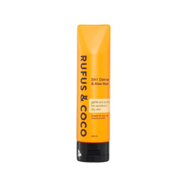 RUFUS AND COCO DOG 2 IN 1 SHAMPOO OATMEAL 200 ML