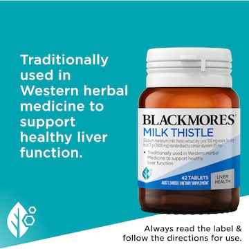 Blackmores Milk Thistle Liver Health Tablets 42 pack