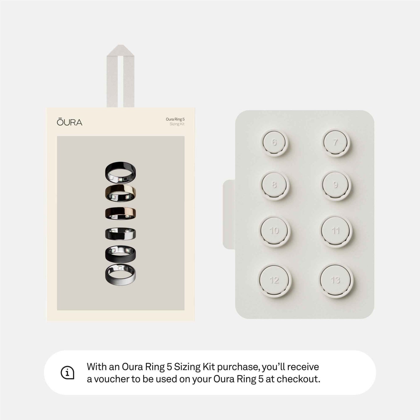 Oura Ring 5 Sizing Kit