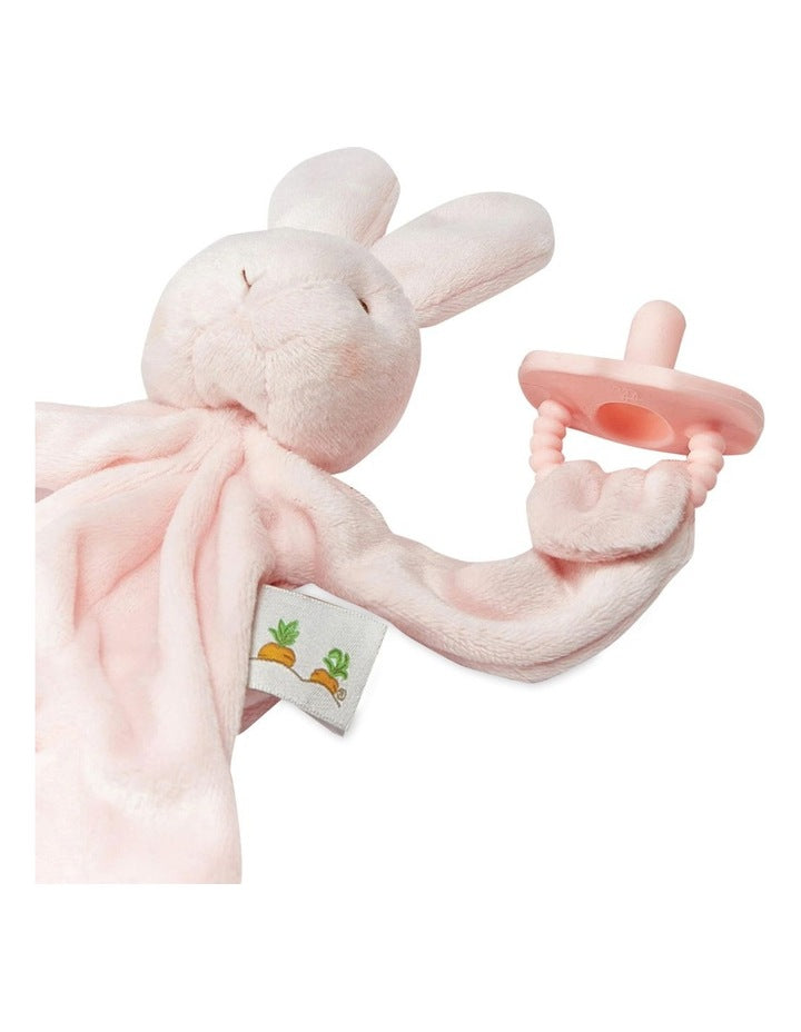 Silly Buddy Pale Pacifier Holder Toy