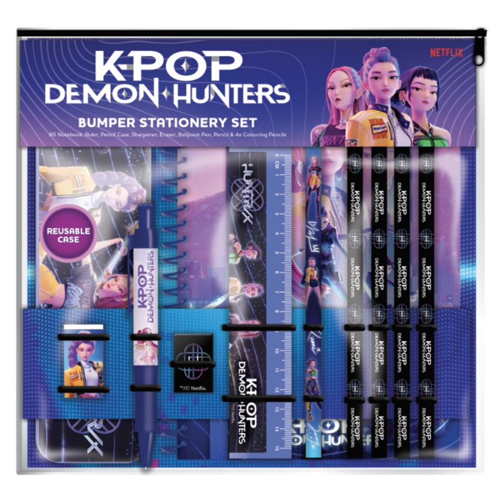 KPOP Demon Hunters - Huntrix Bumper Stationery Set