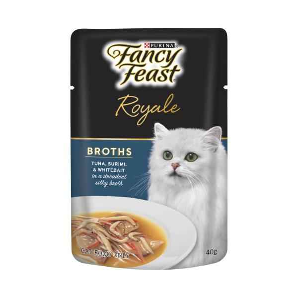 Royale Broths Tuna Whitebait Cat Food
