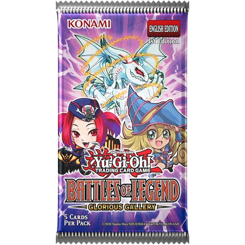Yu-Gi-Oh! Trading Card Game - Battles of Legend - Glorious Gallery 5 x Card Booster