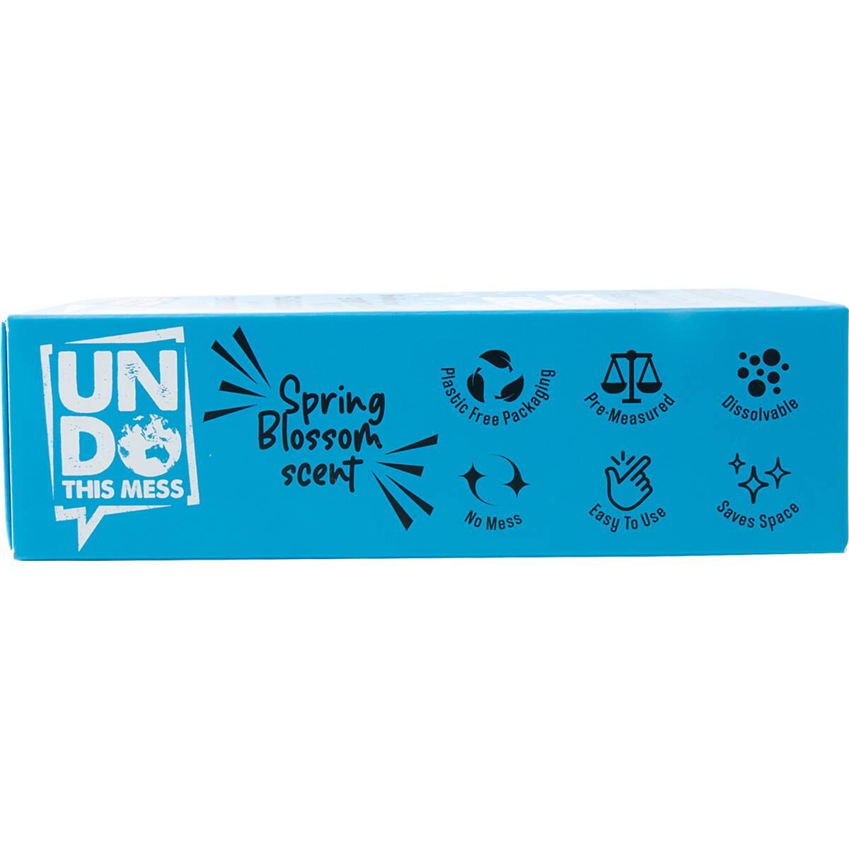 Undo This Mess Laundry Detergent Sheets Spring Blossom 60 Pack