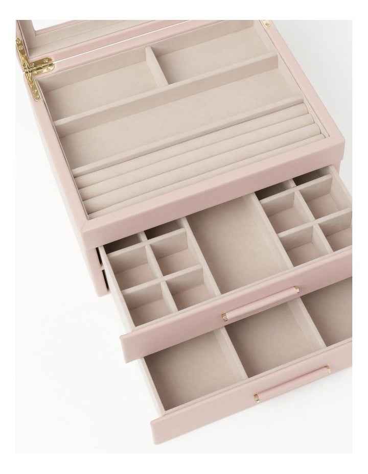 Design Studio Large Wrapped Blush Jewellery Box