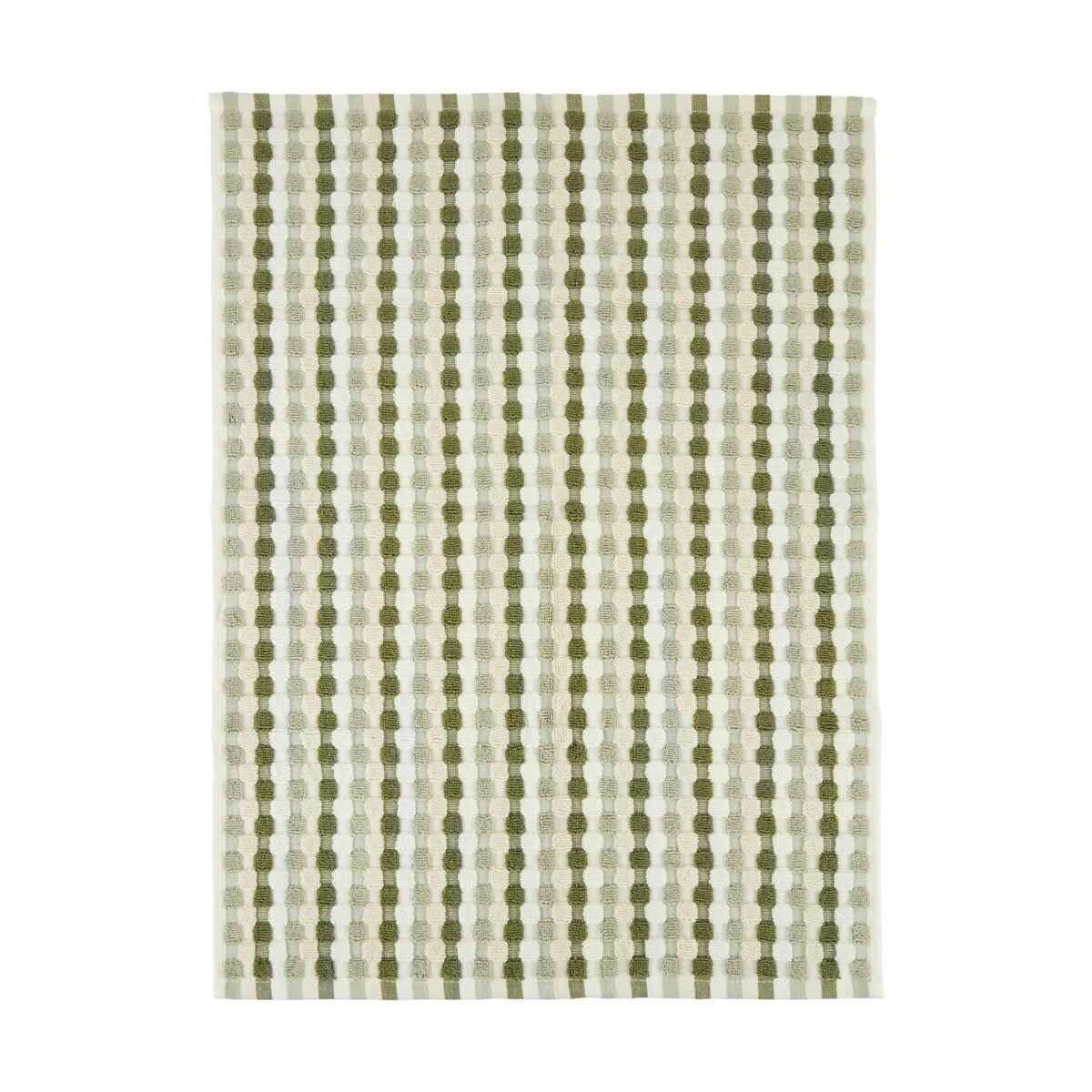 Green Popcorn Cotton Hand Towel