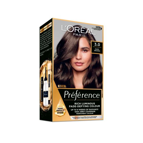 L'OREAL PREFERENCE HAIR COLOUR 3 BRASILIA