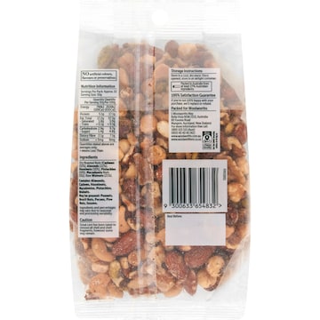 Woolworths Luxury Oven Roasted Nut Mix 400g