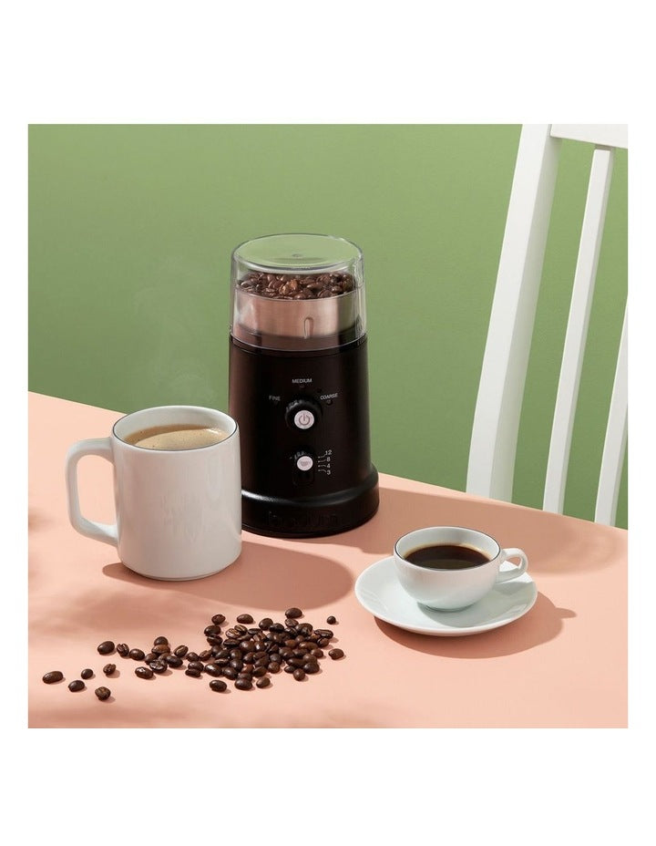 Bistro Electric Coffee Blade Grinder Black 12041-01AUS