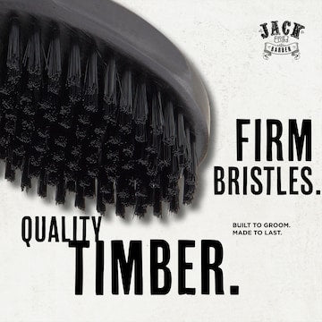 Jack The Barber Hair & Beard Brush each