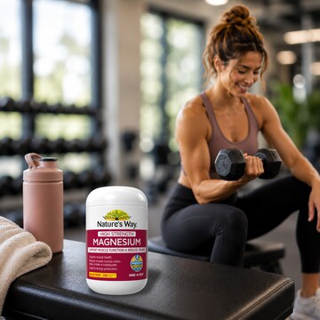 Nature's Way High Strength Magnesium Coated Tablets 250 pack
