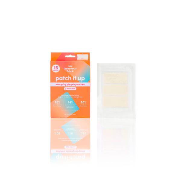 THE BREAKOUT HACK PATCH IT UP JUMBO PIMPLE PATCHES 15 PACK