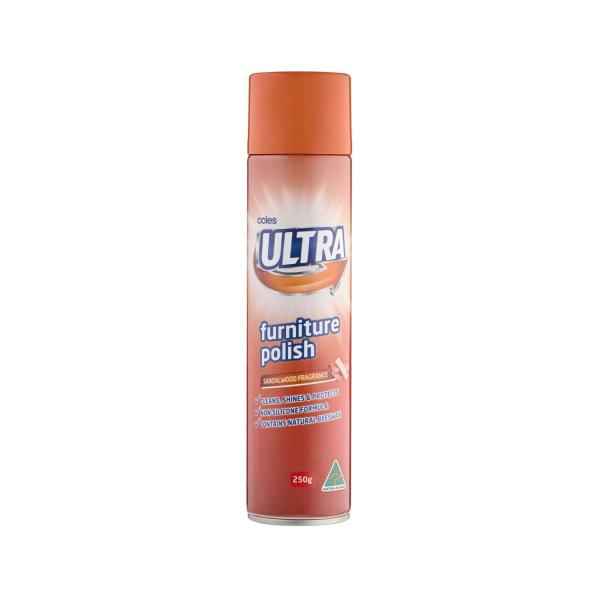 COLES ULTRA FURNITURE POLISH 250G