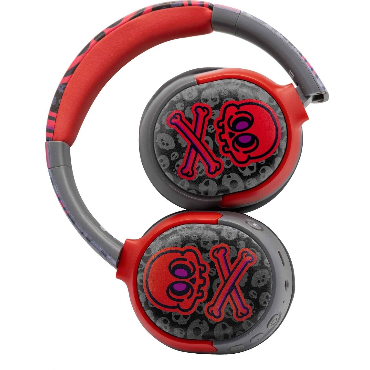 Moki Super Pop Wireless Kids Headphones (Skulls)