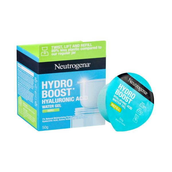 NEUTROGENA HYDRO BOOST HYALURONIC ACID WATER GEL MOISTURISER REFILL 50G