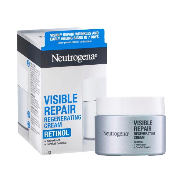 NEUTROGENA VISIBLE REPAIR RETINOL REGENERATING CREAM 50GRAM