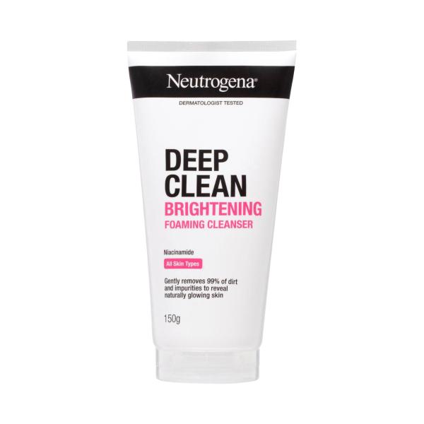 NEUTROGENA DEEP CLEAN BRIGHTENING FOAMING CLEANSER 150ML