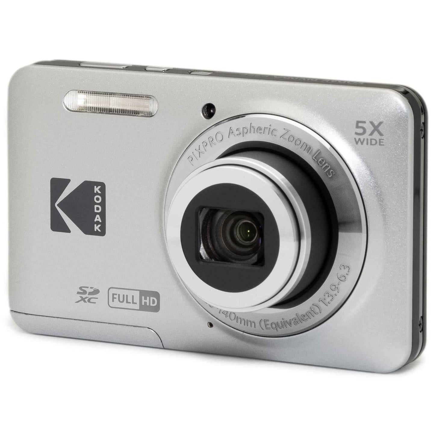 Kodak Pixpro FZ55 Digital Compact Camera (Silver)