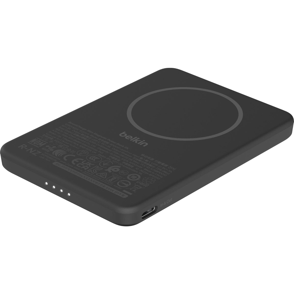 Belkin BoostCharge Slim 5K Magnetic Power Bank (Black)