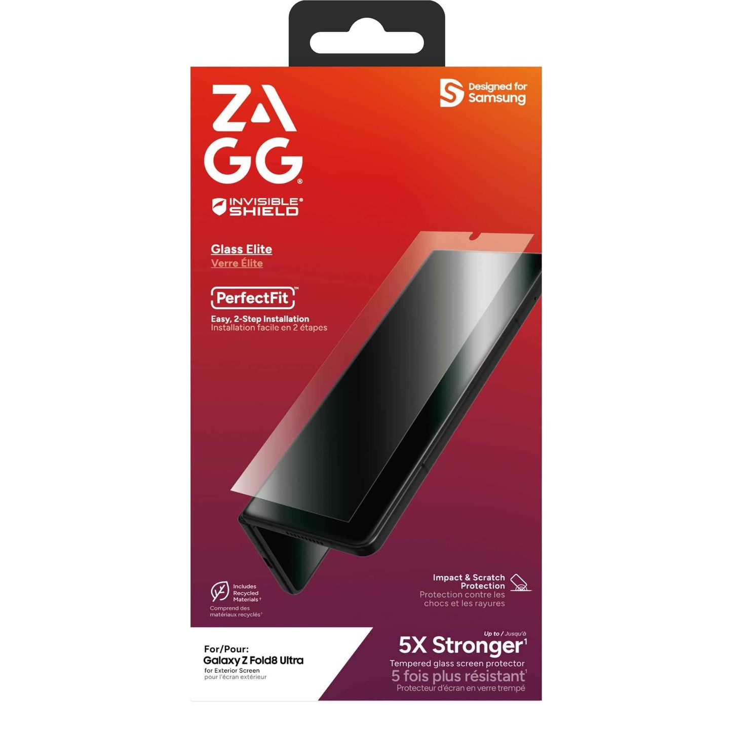 ZAGG InvisibleShield Glass Elite External Screen Protector