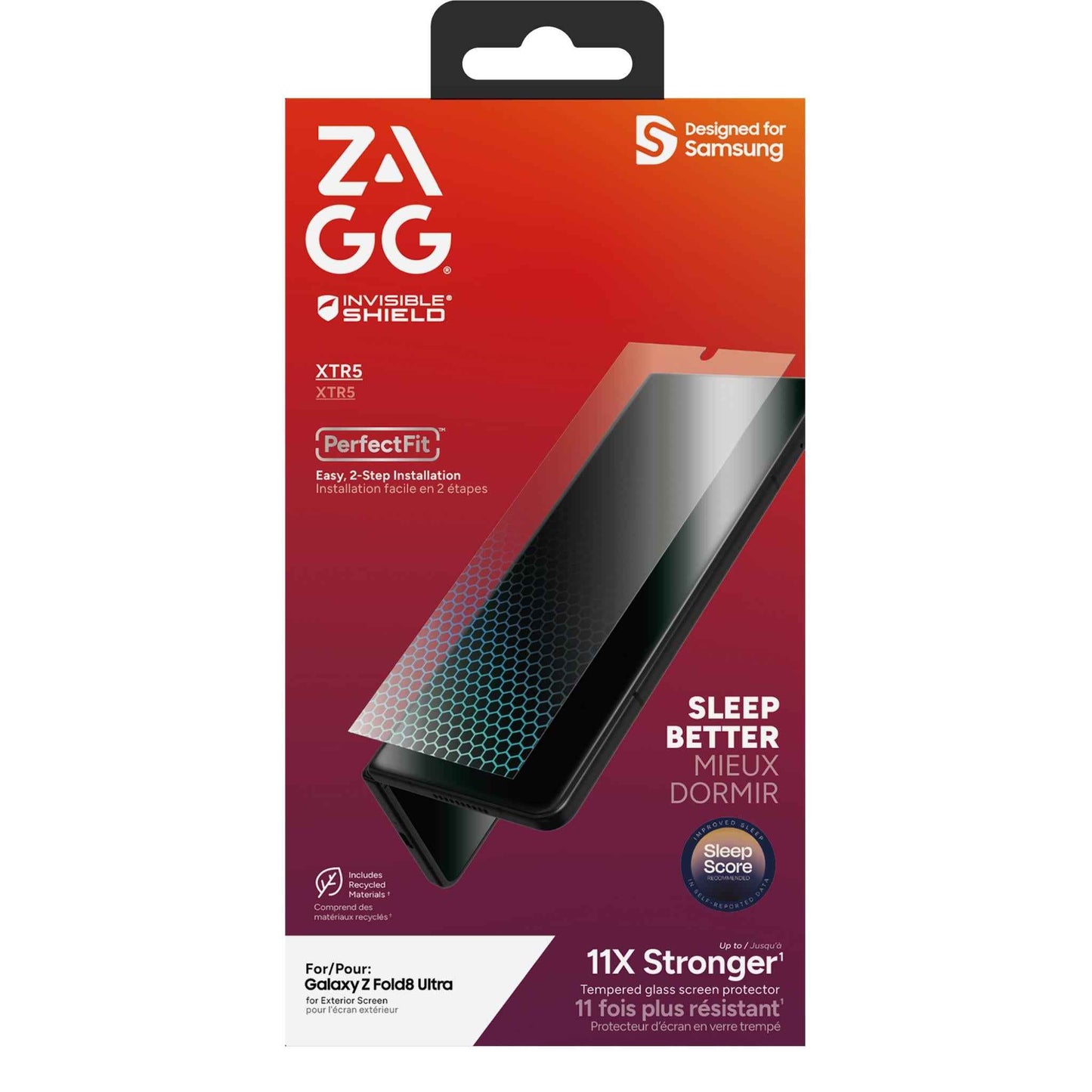ZAGG InvisibleShield Glass XTR5 External Screen Protector
