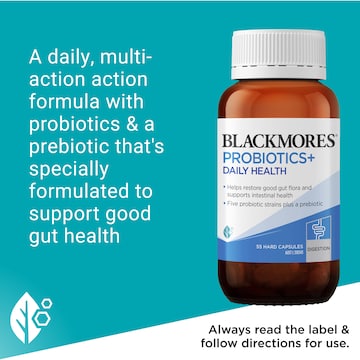 Blackmores Probiotics+ Daily Health Hard Capsules 55 pack