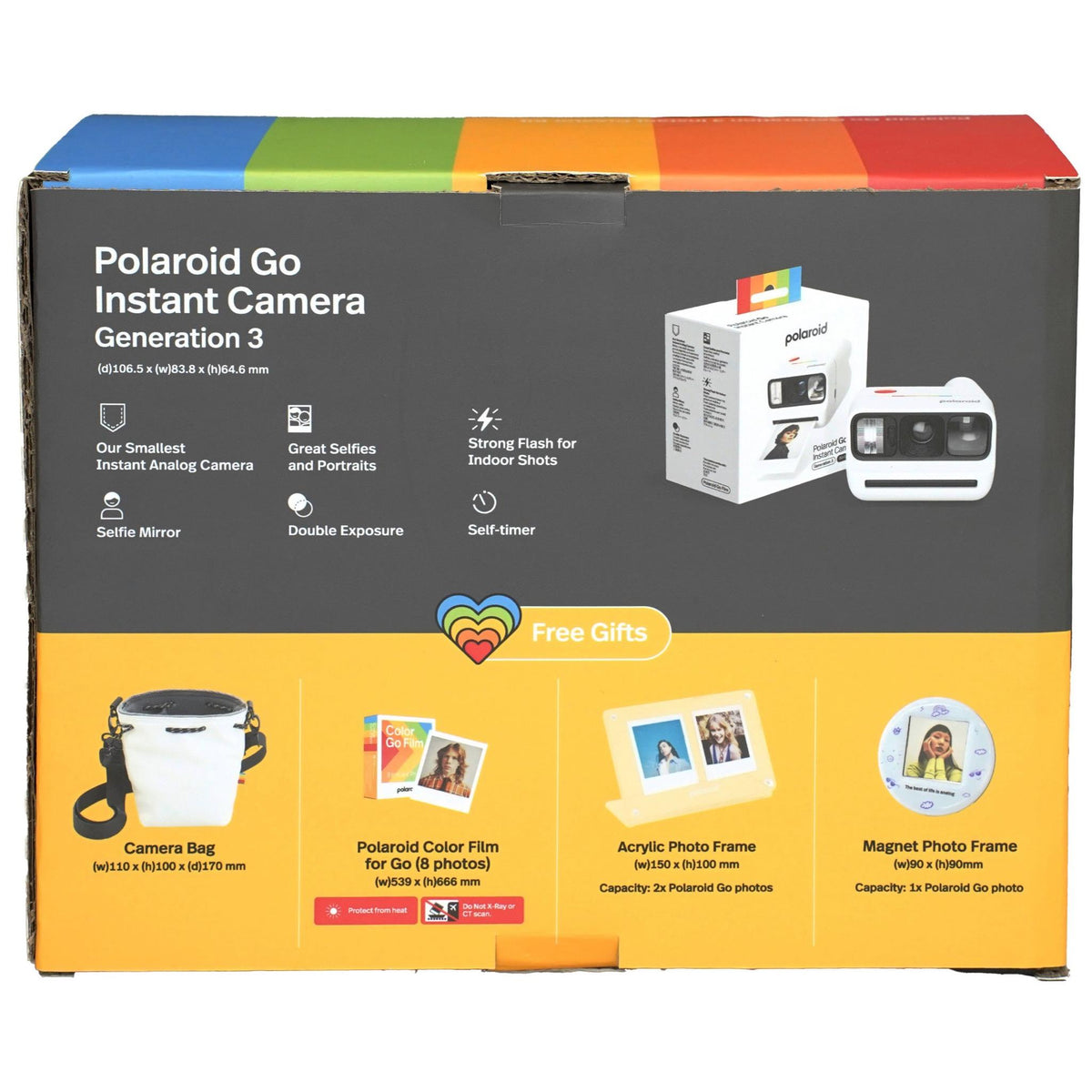 Polaroid Go Gen 3 Instant Creator Kit (White)
