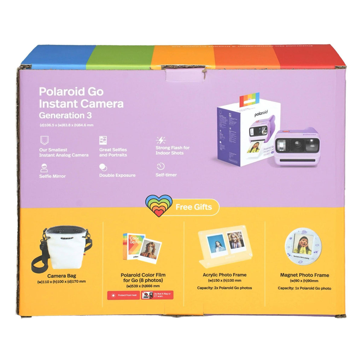 Polaroid Go Gen 3 Instant Creator Kit (Purple)
