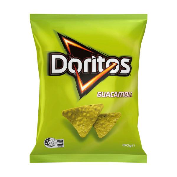 DORITOS CORN CHIPS:GUACAMOLE:.:150 GRAM