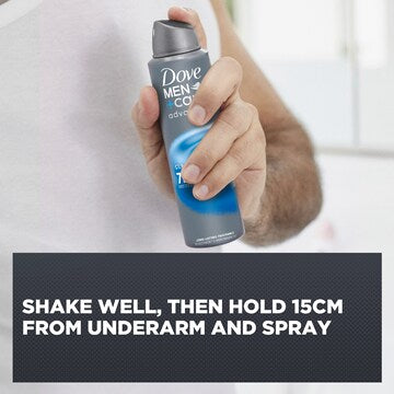 Dove Men+Care Advanced 72hr Deodorant Aerosol Clean Comfort 250mL