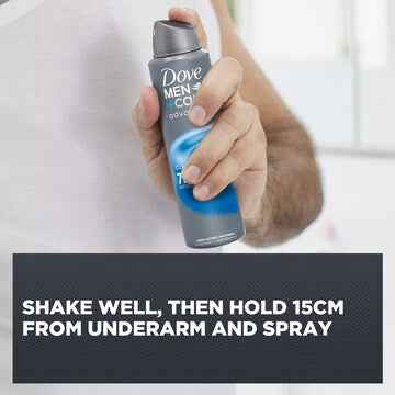 Dove Men+Care Advanced 72hr Deodorant Aerosol Clean Comfort 250mL