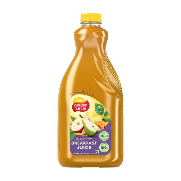 GOLDEN CIRCLE 100% JUICE:BREAKFAST:.:2 LITRE