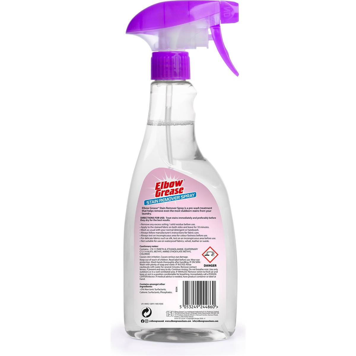 Elbow Grease Pre Wash Stain Remover Spray 500mL