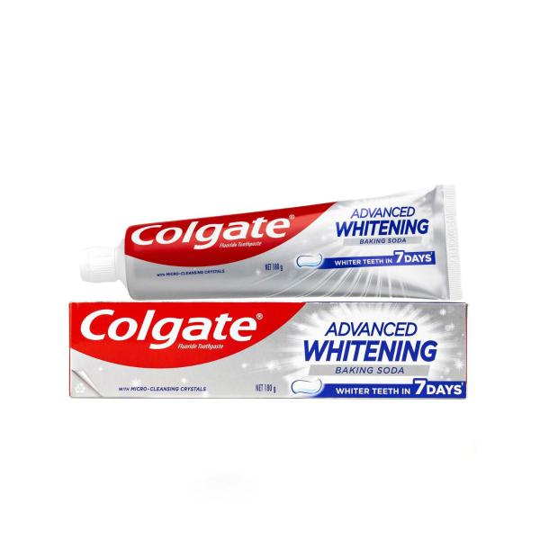 COLGATE ADVANCED WHITENING BAKING SODA TOOTHPASTE 180 GRAM