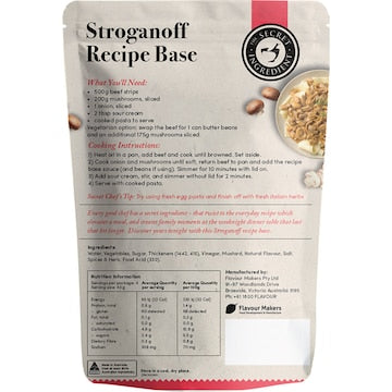 The Secret Ingredient Stroganoff Recipe Base 175g