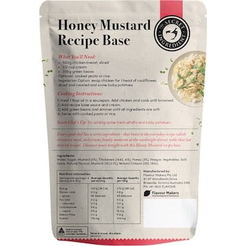 The Secret Ingredient Honey Mustard Recipe Base 175g