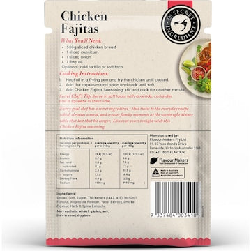 The Secret Ingredient Chicken Fajitas Seasoning 28g