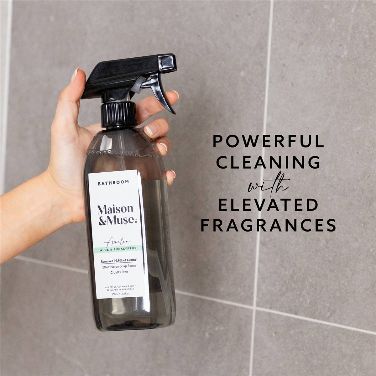 Maison & Muse Bathroom Cleaner Aloe & Eucalyptus 500mL