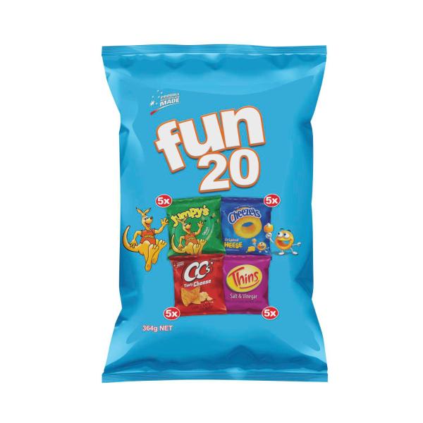FAMILY FUN MIX MULTIPACK 20PACK 375G