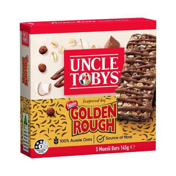 Golden Rough Muesli Bars