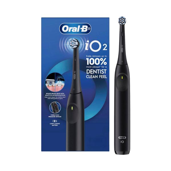 iO2 Electric Toothbrush Black