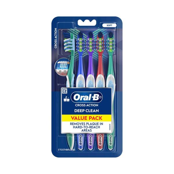 Cross Action Gum Care Soft Toothbrush