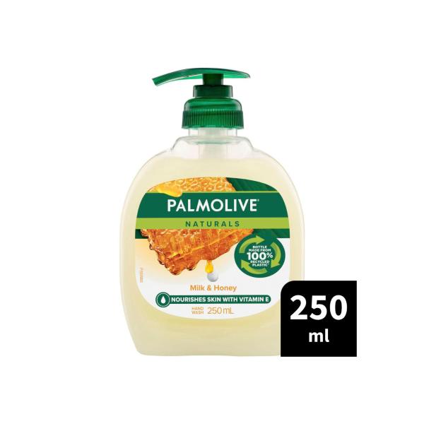 PALMOLIVE NATURALS HAND WASH MILK & HONEY 250ML